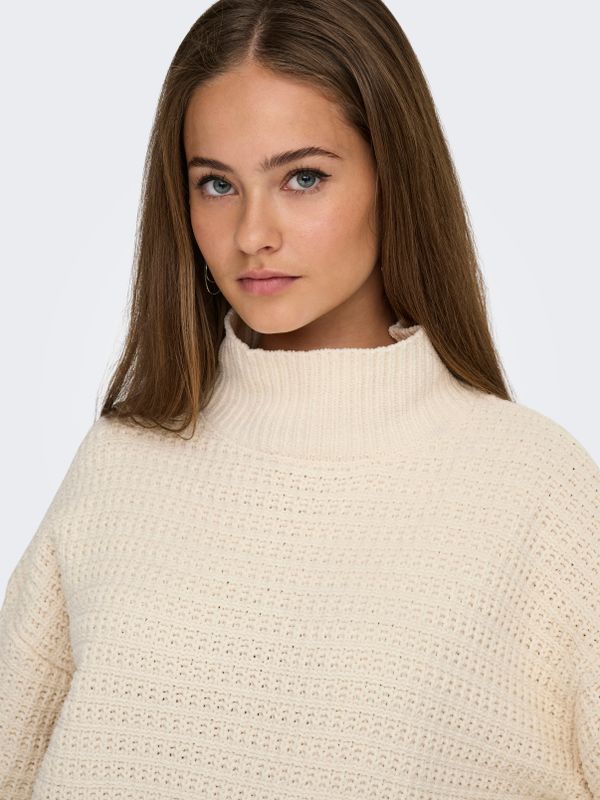ONLGLOBE LS HIGHNECK BF KNT