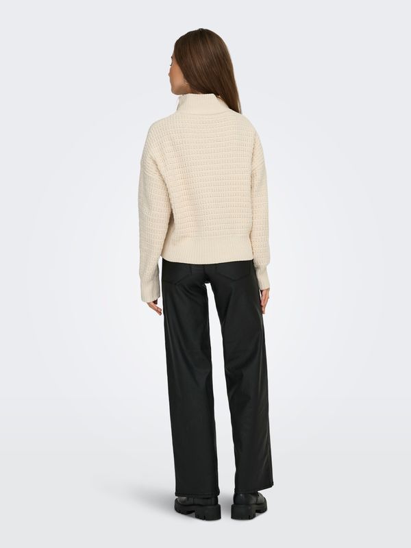 ONLGLOBE LS HIGHNECK BF KNT