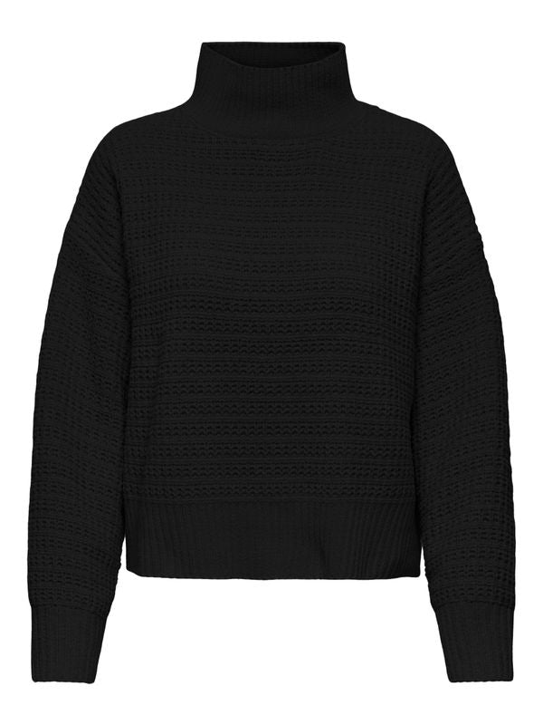 ONLGLOBE LS HIGHNECK BF KNT