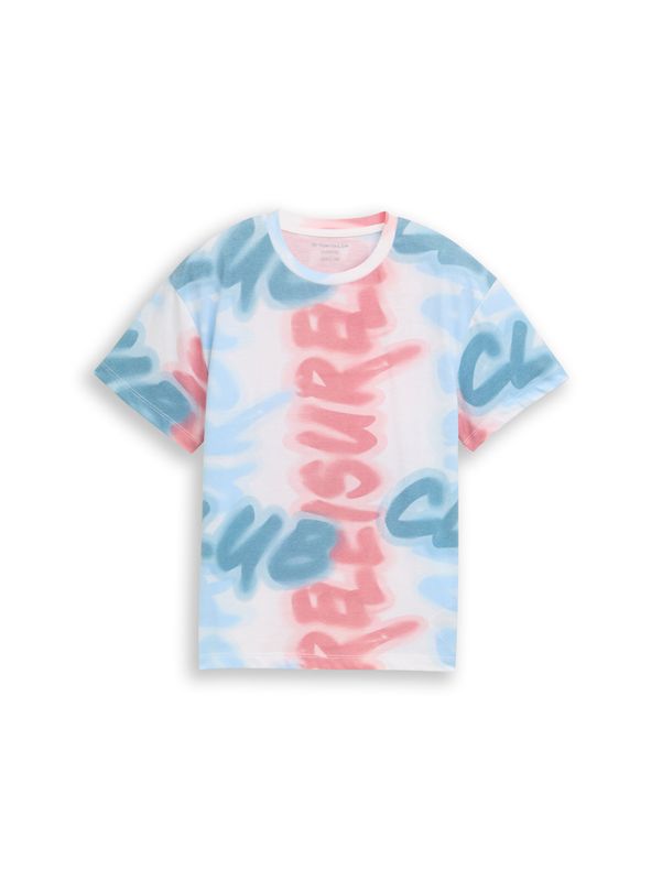 Oversize T-Shirt mit Muster