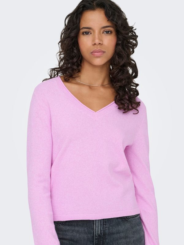 ONLLOYAL LS V-NECK PULLO KNT NOOS
