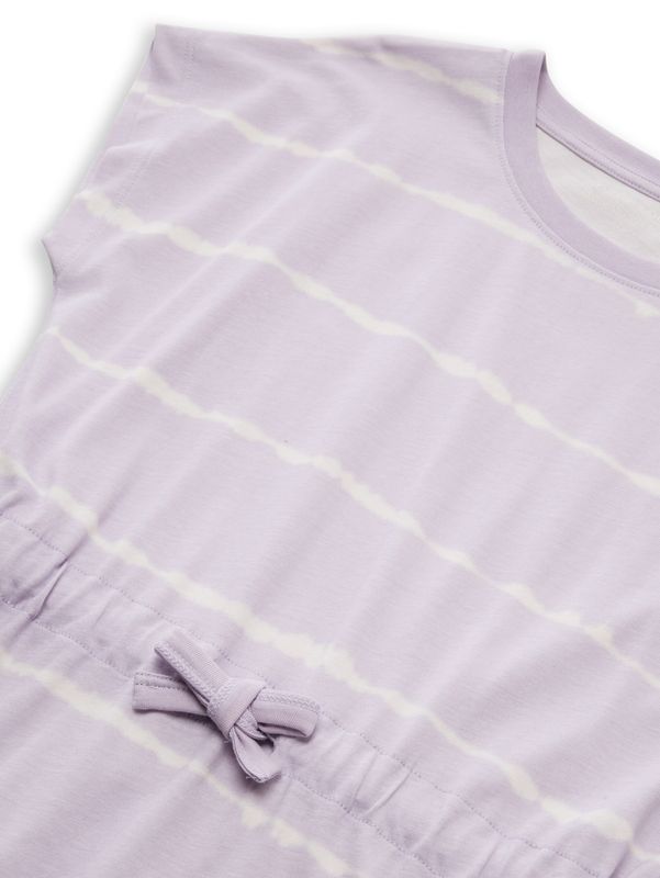 Mini-Kleid mit Streifenmuster