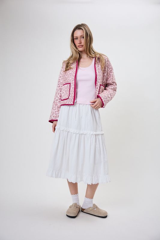 sofie light padded overshirt