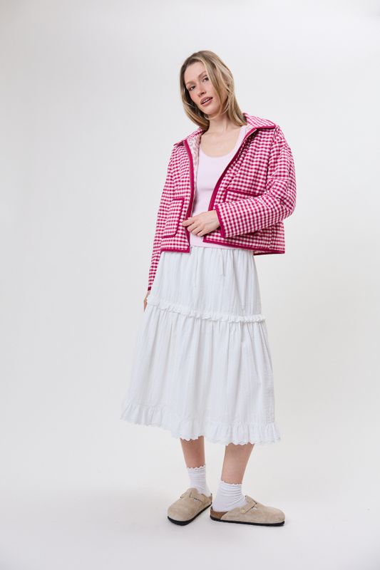 sofie light padded overshirt