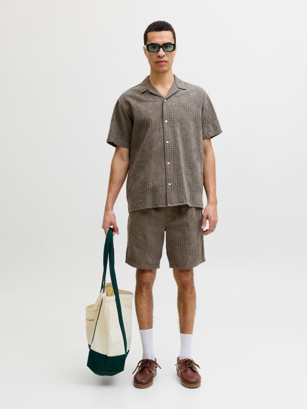 JORCASSIS JACQUARD RESORT SHIRT SS