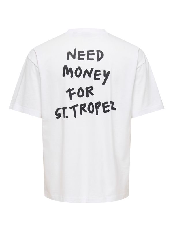 ONSMONEY LIFE LOOSE SS TEE