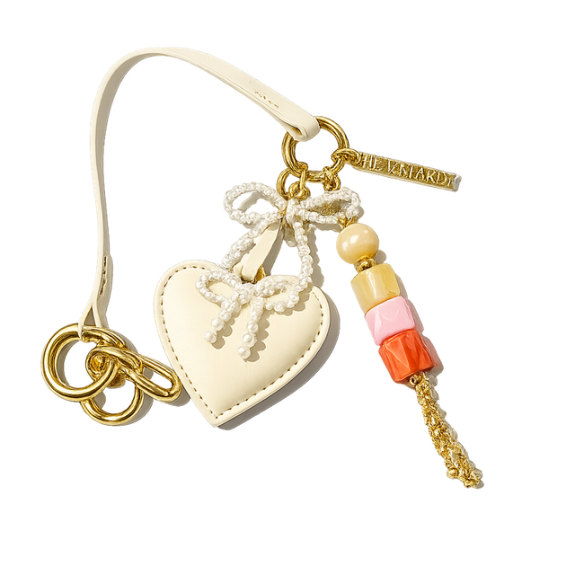 Heart & Pearls Charm