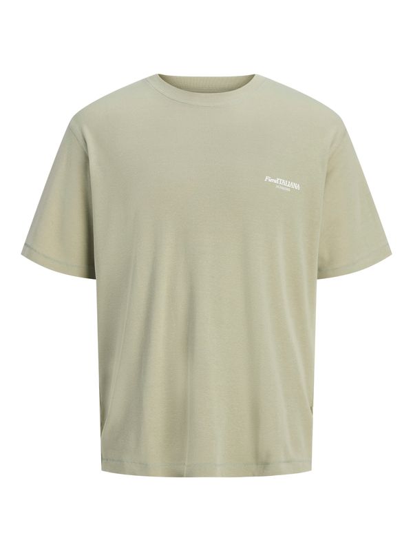 JORHYERES AOP SHAPE TEE SS CREW NECK