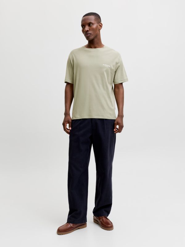 JORHYERES AOP SHAPE TEE SS CREW NECK