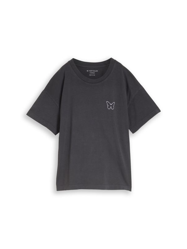 Oversize T-Shirt mit Rückenprint