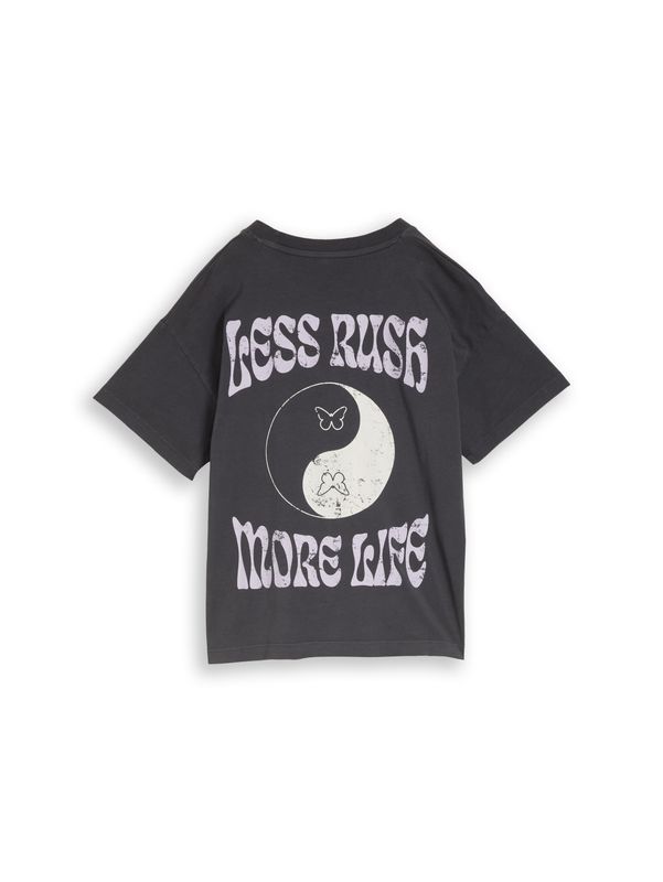 Oversize T-Shirt mit Rückenprint