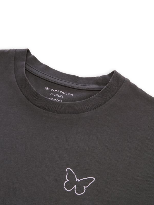 Oversize T-Shirt mit Rückenprint