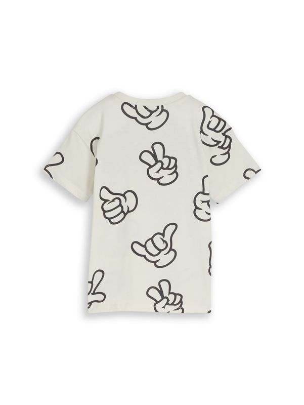 Oversize T-Shirt mit Muster