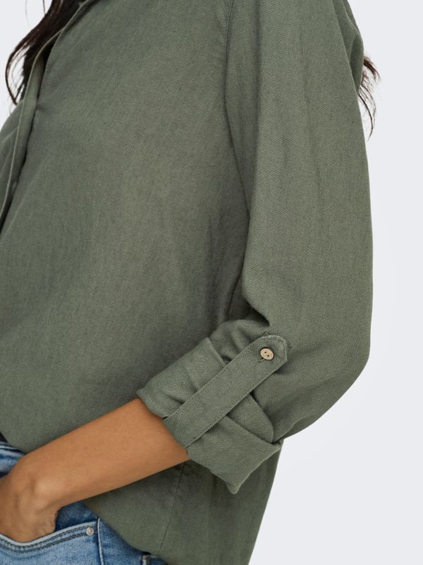 ONLGOA 3/4 STRAP LINEN BL SHIRT CC PNT