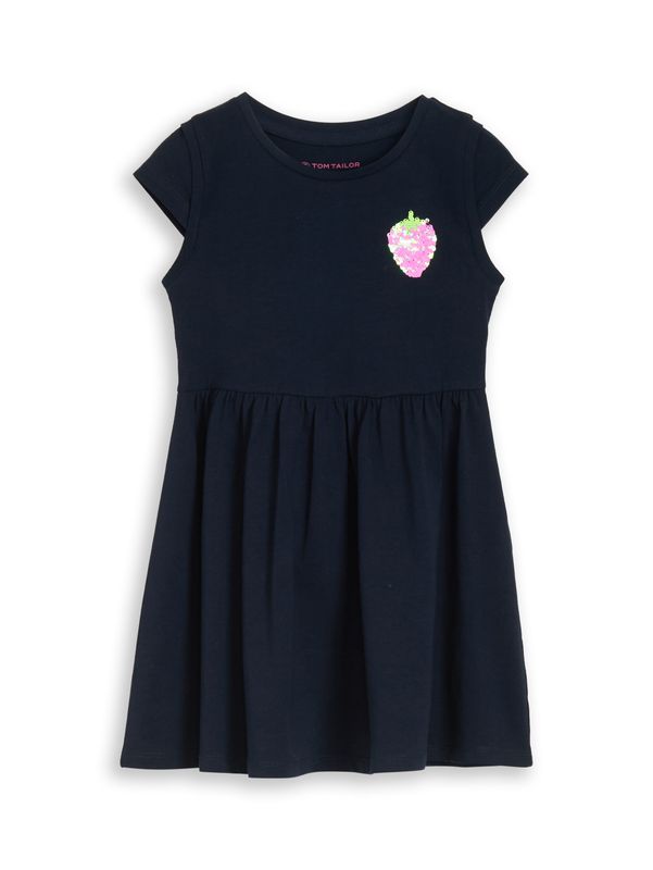 Mini-Kleid mit Wendepailletten