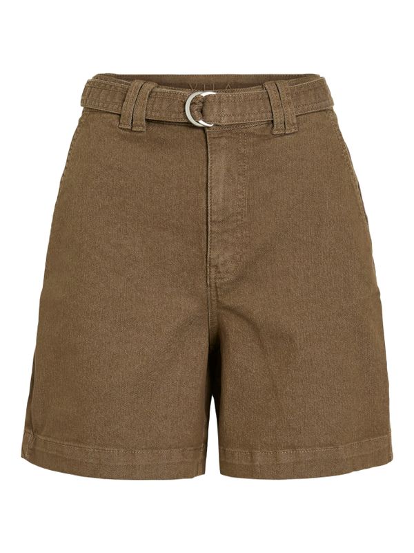 VIOLA HW DETAIL DENIM SHORTS/VOL