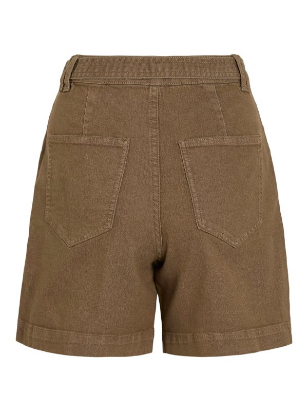 VIOLA HW DETAIL DENIM SHORTS/VOL