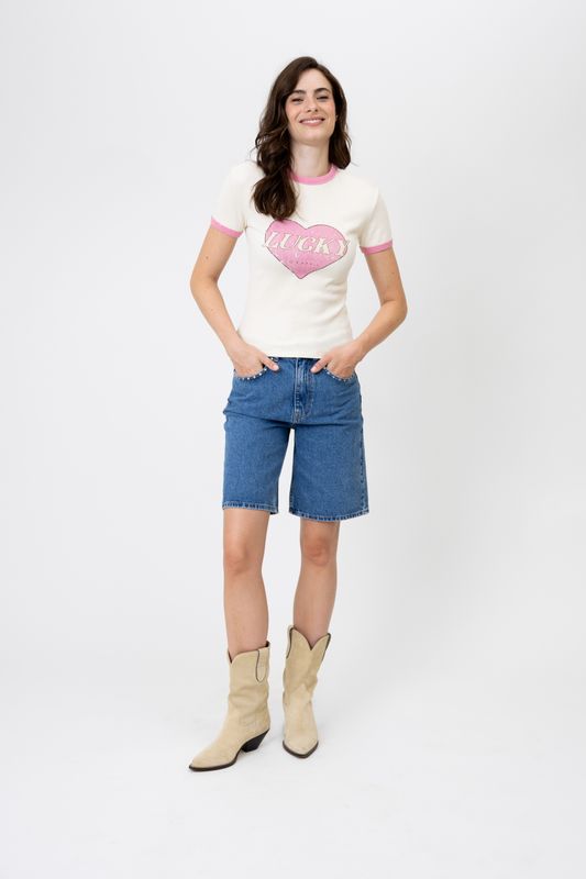 Regular T-Shirt Lucky Heart