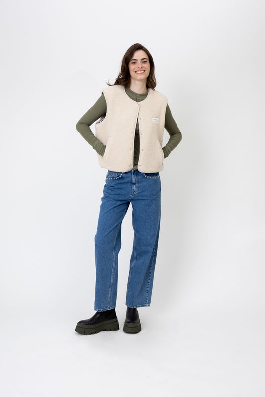 Magnolia Reversible Fleece Vest