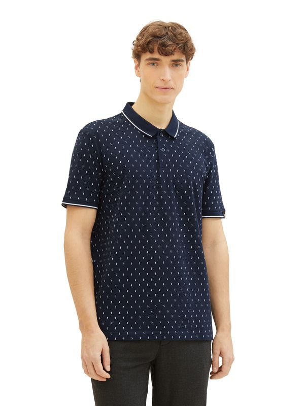 Poloshirt mit Allover-Print