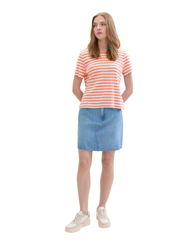 five pocket denim skirt