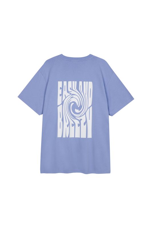 Oh April - 
  Boyfriend
  T-Shirt Soft Blue Breezy