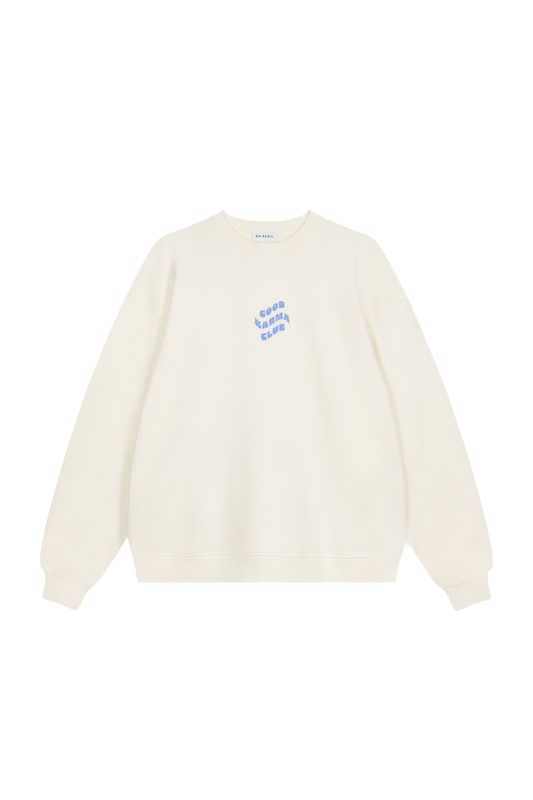 Oh April - 
  Oversized
  Sweater Off White Good Karma Club