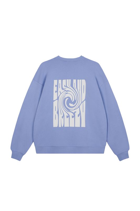Oh April - 
  Oversized
  Sweater Soft Blue Breezy