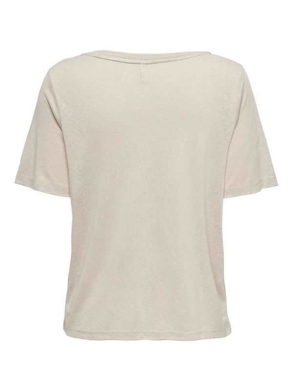 ONLELISE S/S V-NECK TOP JRS NOOS
