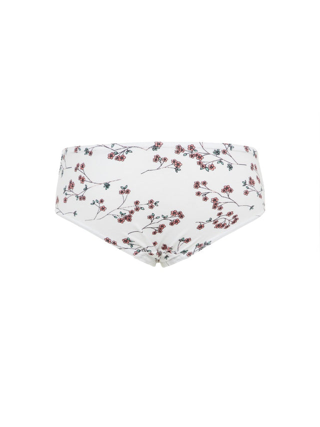 NKFBRIEFS 3P BRIGHT WHITE AOP FLOWER