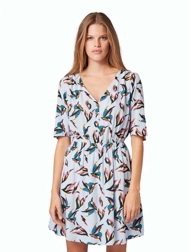 casual print dress