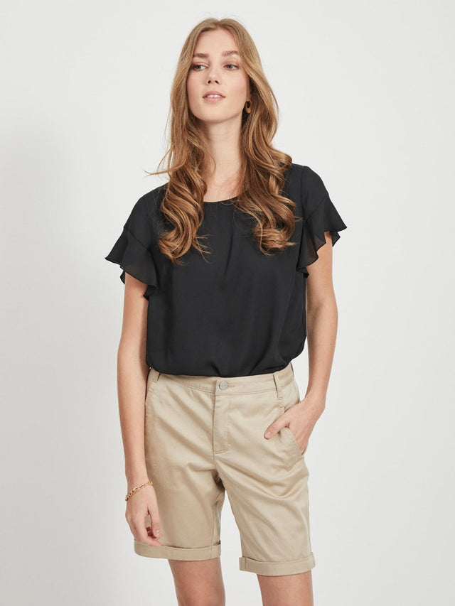 VILUCY FLOUNCE S/S TOP - NOOS