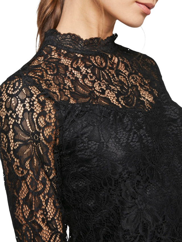 all over lace blouse
