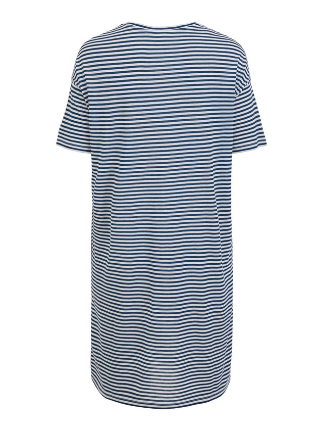 VILENE S/S V-NECK DRESS