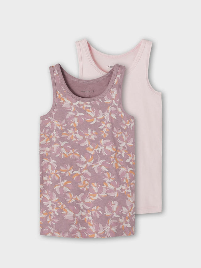 2 Pack Tank Top Flower