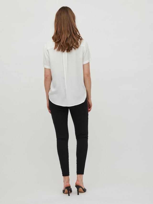 VIROMA V-NECK S/S TOP/SU - NOOS