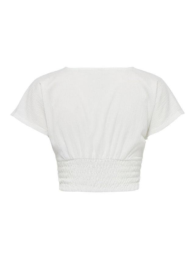 ONLMINA S/S CROPPED TOP JRS