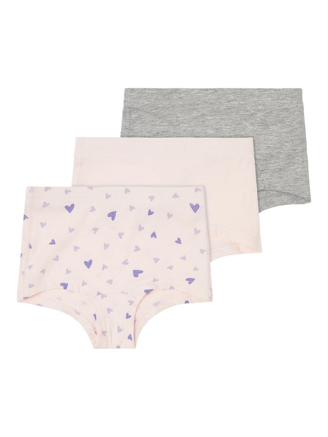 3 Pack Herz Panty