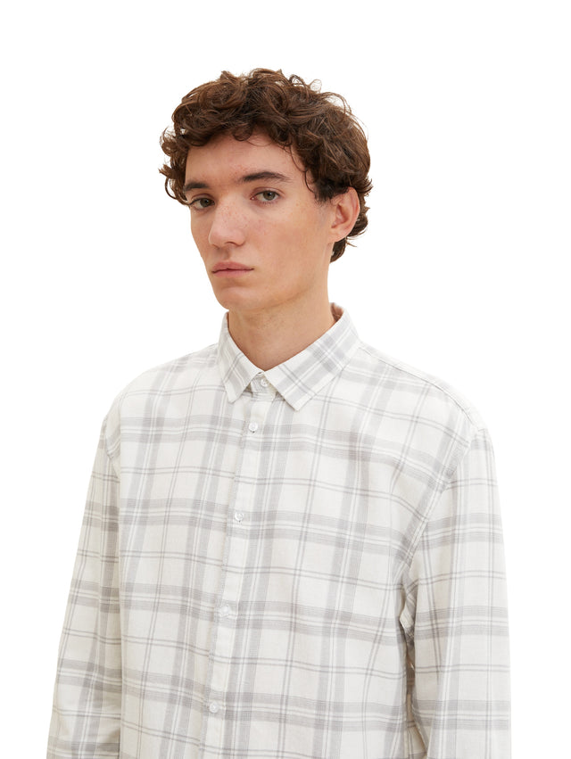 flannel check shirt