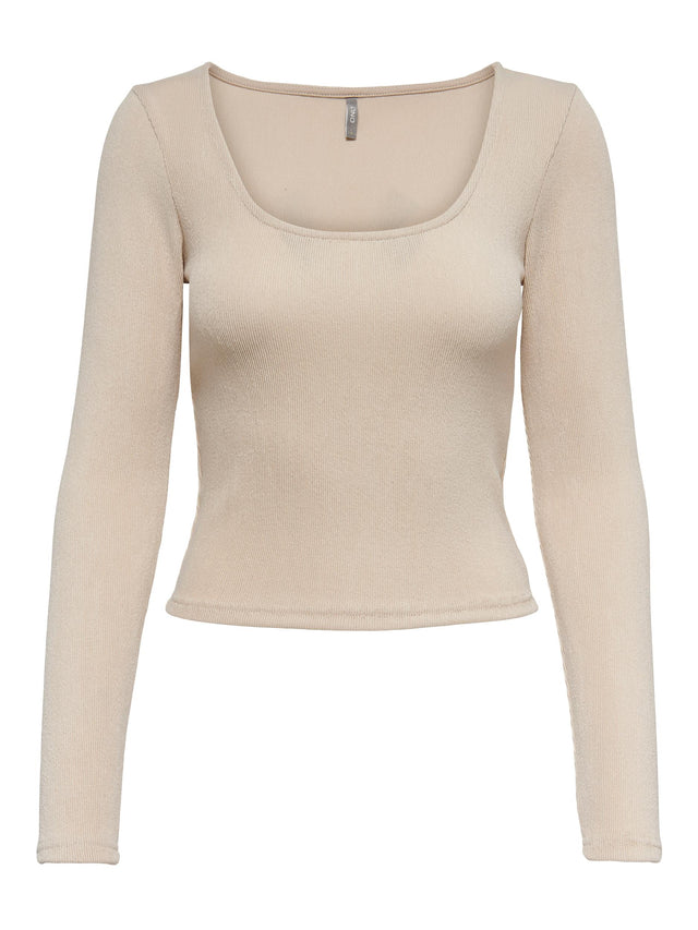 ONLNANNA L/S CROPPED TOP JRS