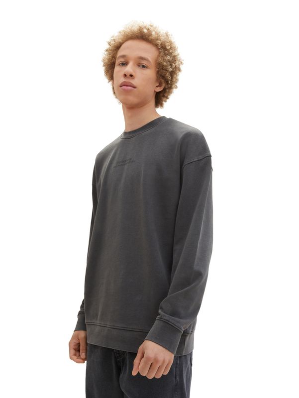 relaxed overdyed sweater