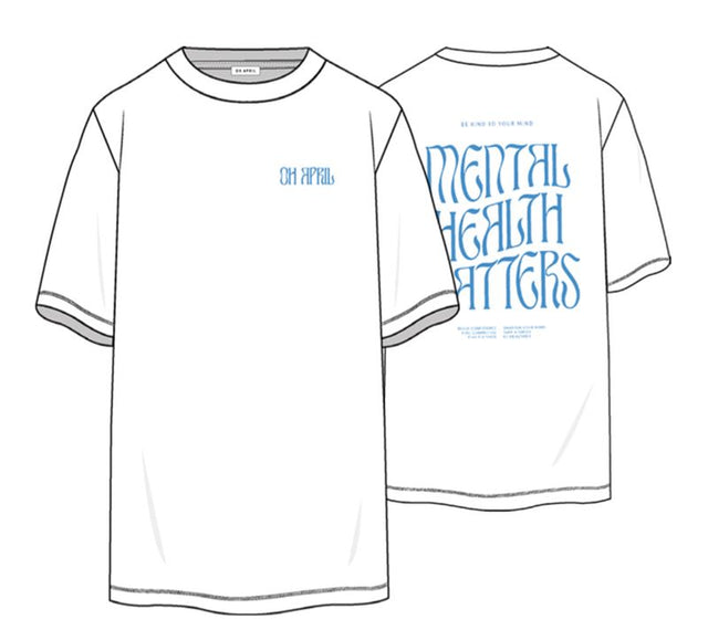 Oh April - Boyfriend T-shirt Mental Health