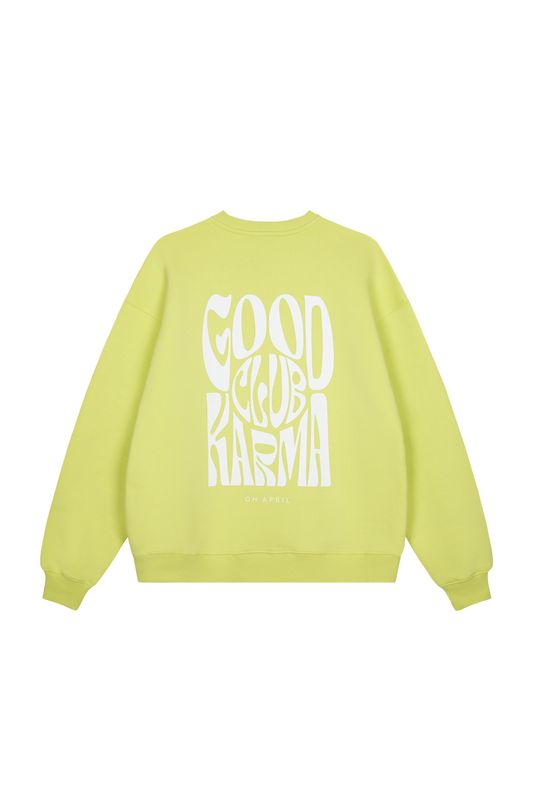 Oh April - Oversized Sweater Good Karma Club